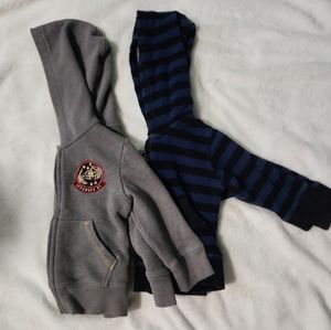 Baby Gap zip-up sweatshirts